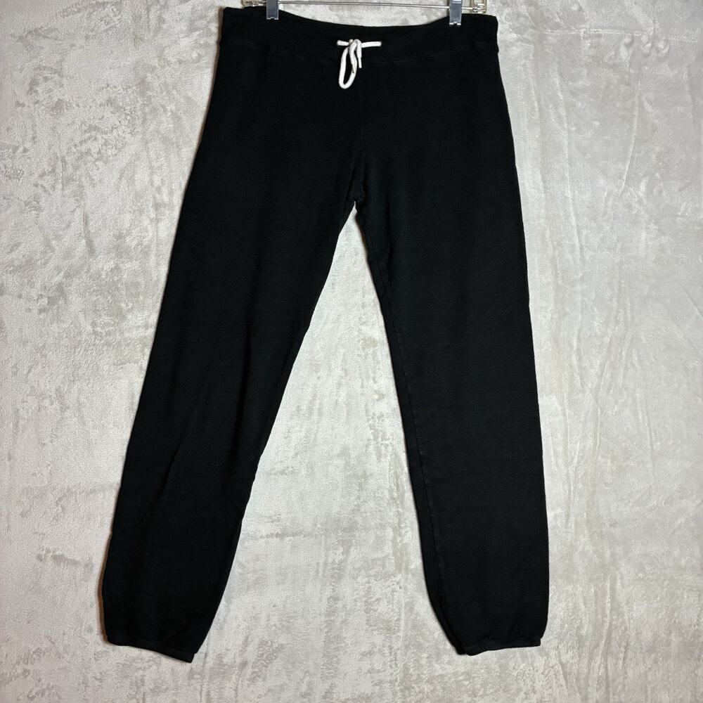 Monrow Supersoft Vintage Sweats Joggers Sweatpants Black Size M